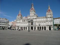 La plaza de Maria Pita
(ayuntamiento)