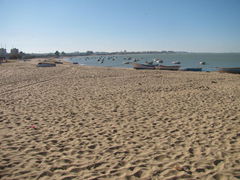 Strand an der Mündung des Guadaquivier