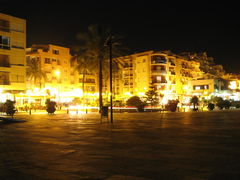 Moraira bei Nacht