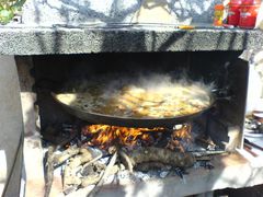 Die Paella Kocht