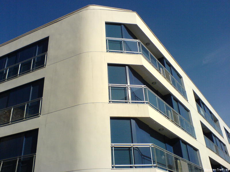 Moderne Häuserfassade