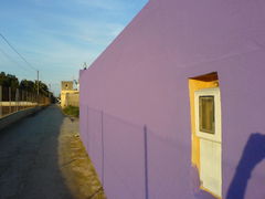 pinke Fassade