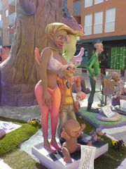 Fallas Figuren in Benicarló