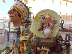 Fallas Figuren in Benicarló