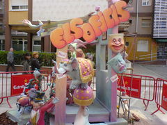 Fallas Figuren in Benicarló