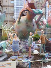 Fallas Figuren in Benicarló