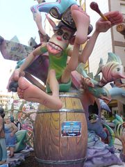 Fallas Figuren in Benicarló