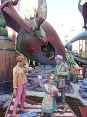 Fallas Figuren in Benicarló