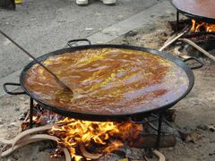 Safran in der Paella