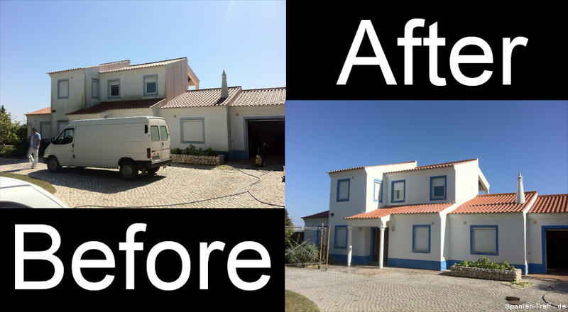 Haus an der Algarve / Almancil, im letzten Jahr renoviert.