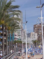 benidorm an der promenade