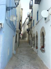 Enge Gasse von Peñíscola