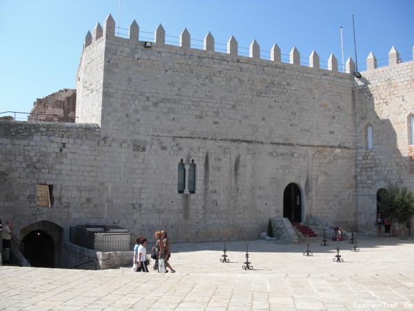 Burg- Innere von Peñíscola