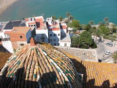 Kuppel und Stadtblick in Peñíscola