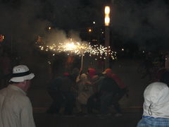 Correfoc - Der Feuertanz unterm Feuerschirm