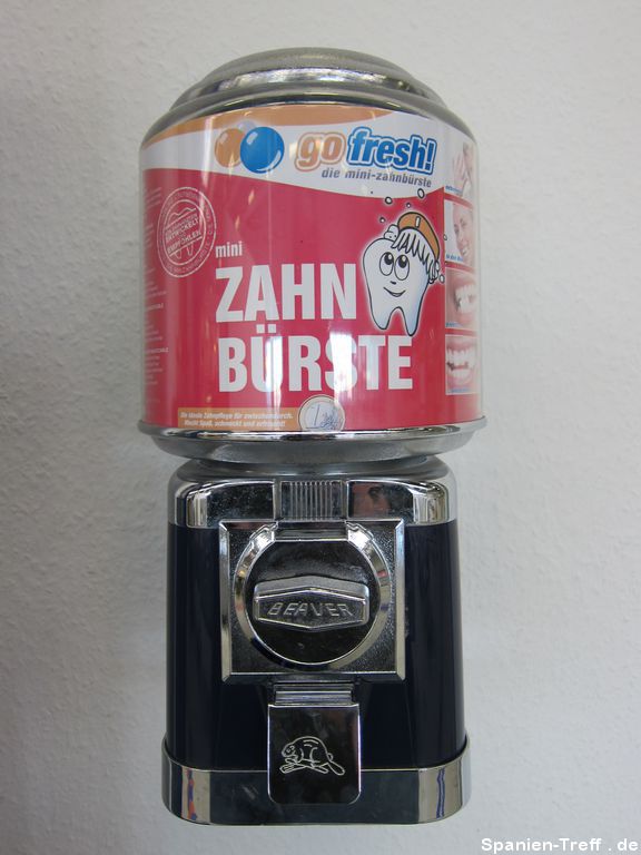 Mini-Zahnbürsten-Automat