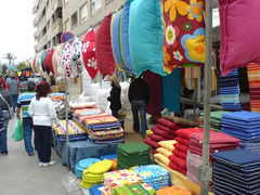 Straßenmarkt in Benicarló