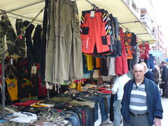 Straßenmarkt in Benicarló