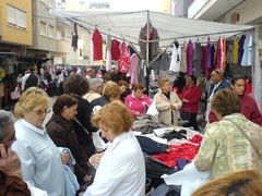 Straßenmarkt in Benicarló