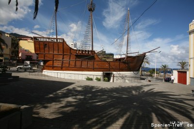 La Palma:  Schiff des columbus