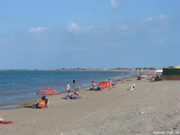 Strand am Ebrodelta