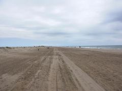 Strand zwischen den Salinen und dem Naturschutzgebiet