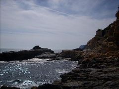 Abendstimmung am Meer- Küstenabschnitt Moraira