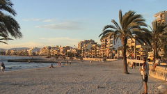 Mallorca Strand von Arenal .
