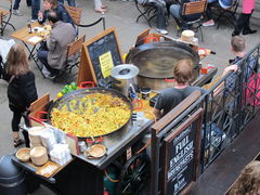 Paella im Covent Garden - London