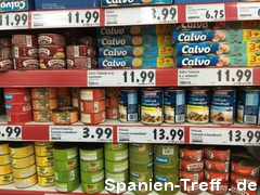 Calvo Thunfisch im Kaufland in Polen