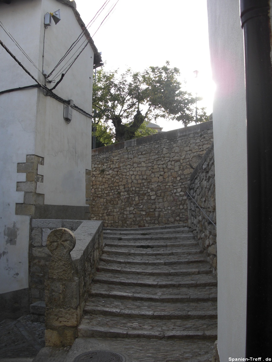 Treppe in Morella